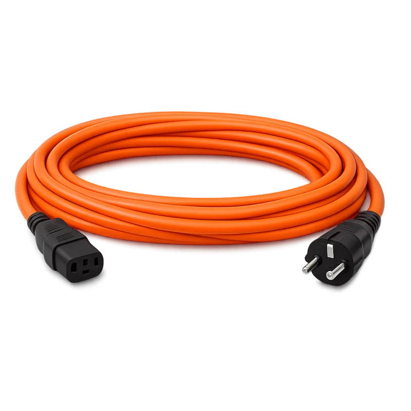 3.00 m Powercord – EU-C13 IEC