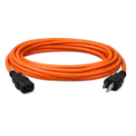 Orange 3.00 m iDtools power cable with USA Type B plug